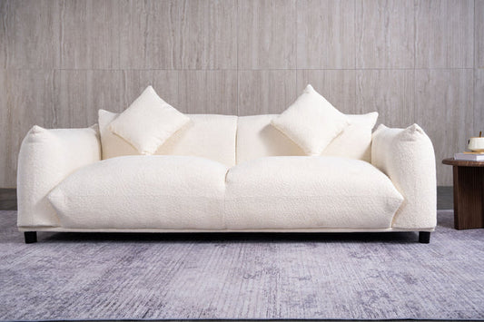 Marshall Cream Boucle Sofa - Pay ON Delivery $760.00