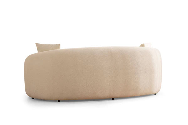 Bonita Ivory Boucle Sofa 91" & Loveseat 81" - Pay On Delivery $1,590.00
