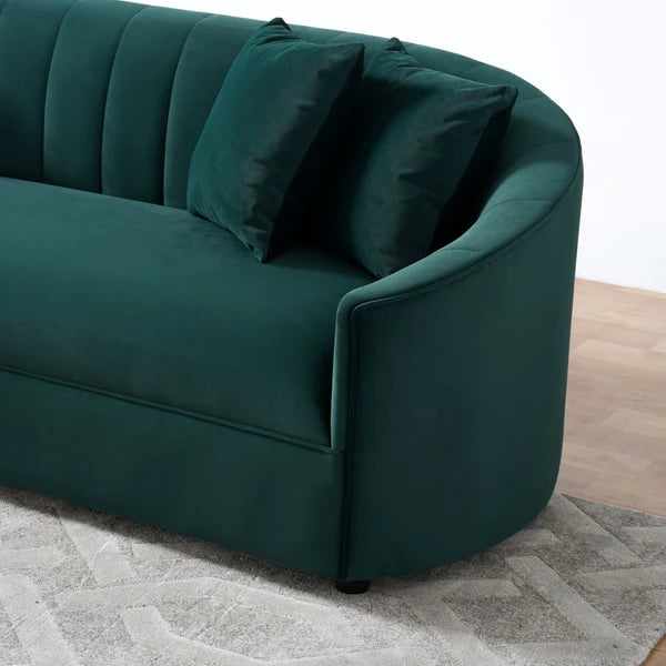 Kyle Green Velvet Sofa - Pay On Delivery $780.00