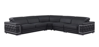 MI-1255 Favo (Black) Sectional - Pay On Delivery $2,320.00