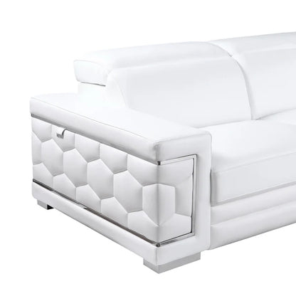 MI-1255 Favo (White) Sectional - Pay On Delivery $2,320.00