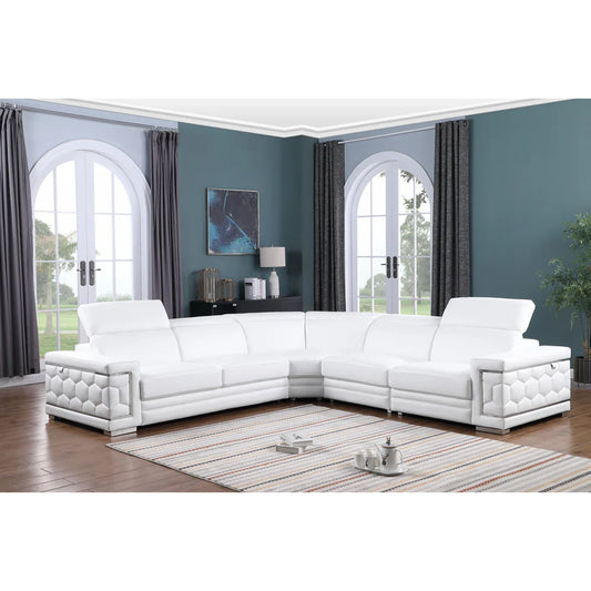 MI-1255 Favo (White) Sectional - Pay On Delivery $2,320.00
