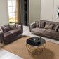 Santana Coffee Velvet Sofa 89" & Loveseat 69" Pay On Delivery $1,520.00