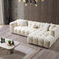 Ivy Ivory Boucle RAF 110" Sectional - Pay On Delivery $1,410.00