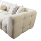 Ivy Ivory Boucle LAF 110" Sectional - Pay On Delivery $1,410.00