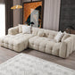 Ivy Sand Boucle LAF 110" Sectional - Pay On Delivery $1,410.00