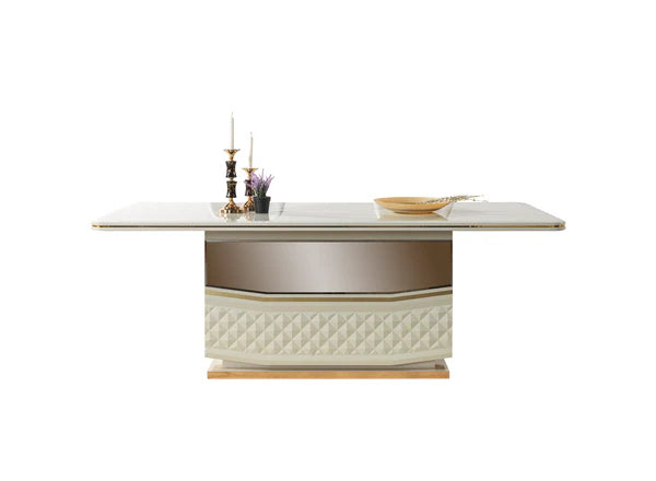 Anica Ivory 7-Piece Dining Set - Pay On Delivery $1,680.00
