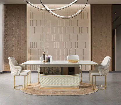 Anica Ivory 7-Piece Dining Set - Pay On Delivery $1,680.00