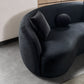 Bonita Black Velvet Sofa 91" & Loveseat 81"Pay On Delivery $1,590.00