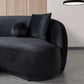 Bonita Black Velvet Sofa 91" & Loveseat 81"Pay On Delivery $1,590.00