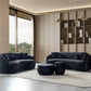 Bonita Black Velvet Sofa 91" & Loveseat 81"Pay On Delivery $1,590.00