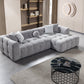 Ivy Gray Boucle RAF 110" Sectional - Pay On Delivery $1,410.00