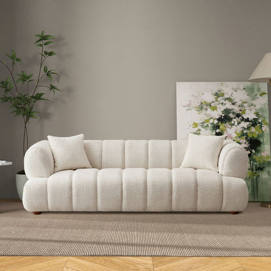 Ranger Cream Boucle Sofa - Pay On Delivery $780.00