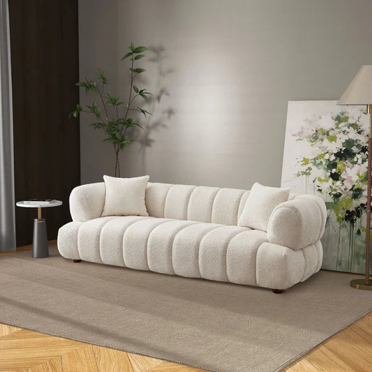 Ranger Cream Boucle Sofa - Pay On Delivery $780.00