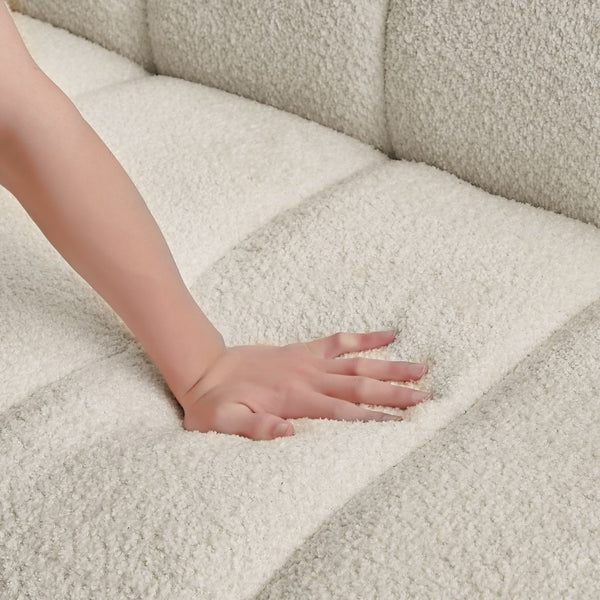 Ranger Cream Boucle Sofa - Pay On Delivery $780.00