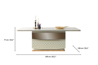 Anica Ivory 7-Piece Dining Set - Pay On Delivery $1,680.00