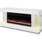 A91 TV STAND W/FIREPLACE (WHITE) Pay On Delivery $750.00
