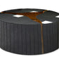 A612 Coffee Table (BLACK GLASS) - Pay On Delivery $570.00