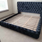 Diamond Black King Platform Bed