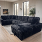 Alisson Black Sectional - Pay On Delivery $1,060