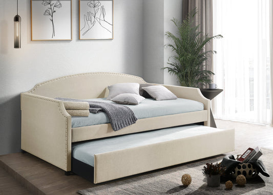 Beige Daybed with Trundle - Pay On Delivery $290.00