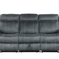 Andres Grey - 3pc Reclining Living Room Set