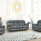 Andres Grey - 3pc Reclining Living Room Set