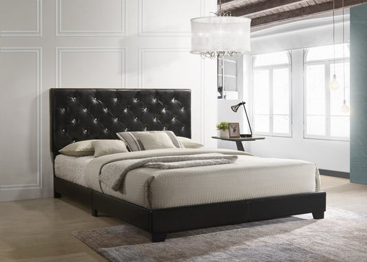 HH2020 BLACK QUEEN BED - Pay On Delivery $190.00