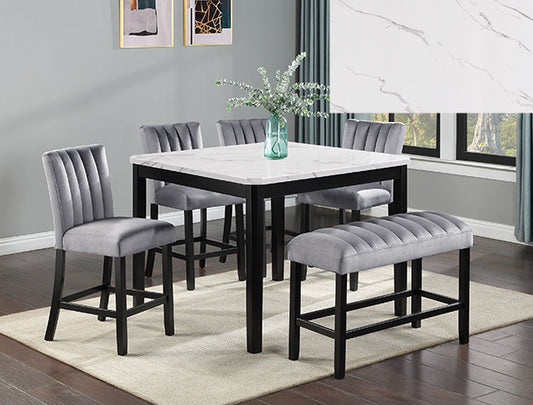 2724-6P PASCAL COUNTER HEIGHT DINING - Pay On Delivery $715.00