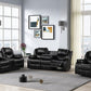 Carter Black - 3PC Reclining Set