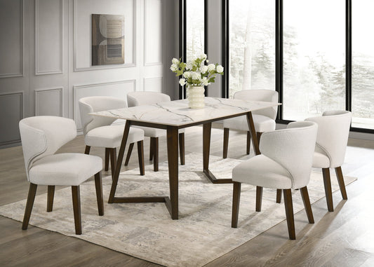 CAVA10 Dining Table + 6 Chair Set - Pay On Delivery $750.00