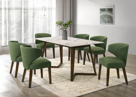 CAVA20 Dining Table + 6 Chair Set - Pay On Delivery $750.00