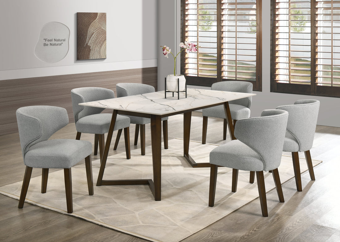 CAVA30 Dining Table + 6 Chair Set - Pay On Delivery $750.00