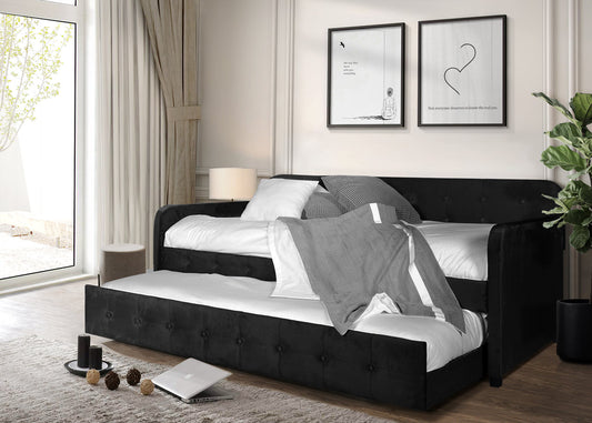 Chase Black Daybed with Trundle - Pay on Delivery $310.00