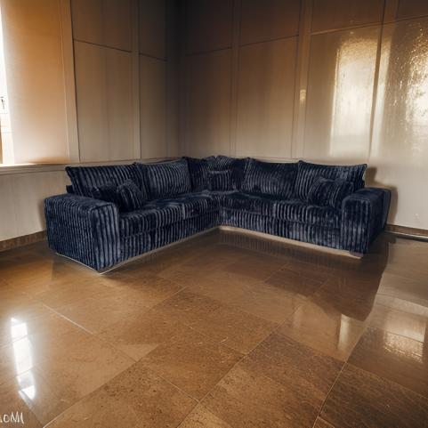 S345 Noah (Black) Sectional - Pay On Delivery $1,230.00