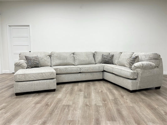 BRENTWOOD LINEN SECTIONAL - Pay On Delivery $1,110.00