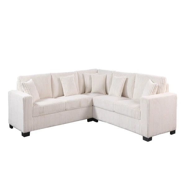 S861 Comfy II Cream Sectional - Pay On Delivery $1,150.00