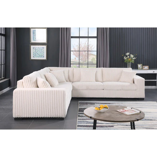 S861 Comfy II Cream Sectional - Pay On Delivery $1,150.00