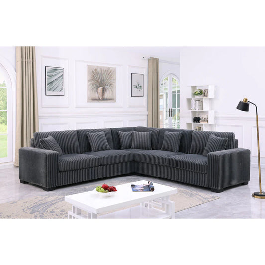 S861 Comfy II Grey Sectional - Pay On Delivery $1,150.00