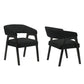 Hamilton ONYX White / Black Dining + 6 Chair Set - Pay On Delivery $750.00
