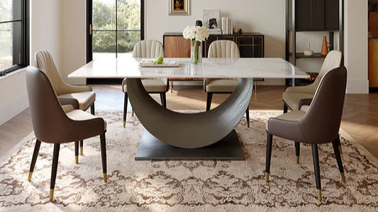 Myla Table 7PC (Sintered Stone)- Pay On Delivery $1,450.00