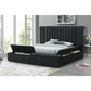 ALL DANBURY CHARCOAL QUEEN BED