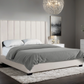 HH407 6FT Off White King Bed - Pay On Delivery $420.00