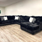 9900 Black - 4PC Oversized Sectional - Pay On Delivery $1,630.00