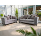 S325 Kora (Smoke) Sofa and Loveseat - Pay On Delivery $640.00