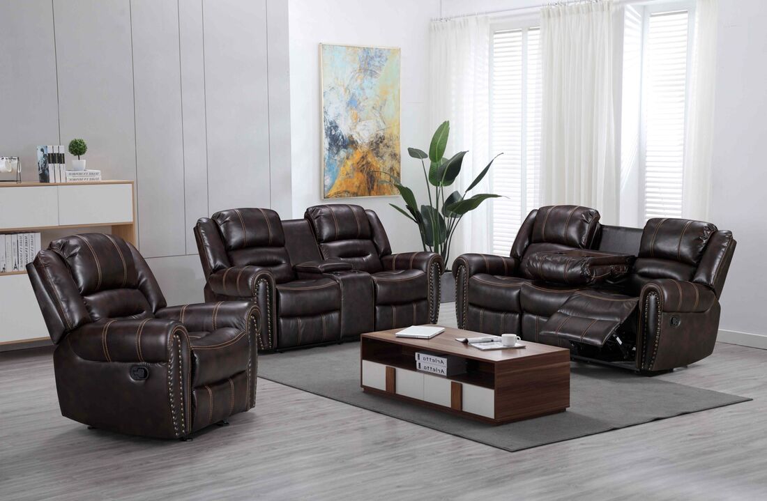 Lexington2023 Black - 3PC Reclining Living Room