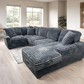Alisson Grey Sectional - Pay On Delivery $1,090