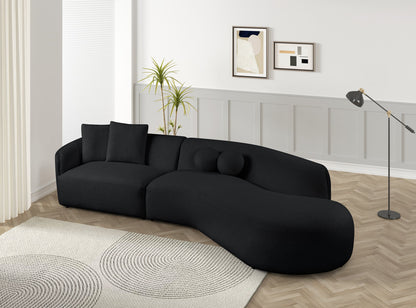 MIA Black Sectional - Pay On Delivery $1,150