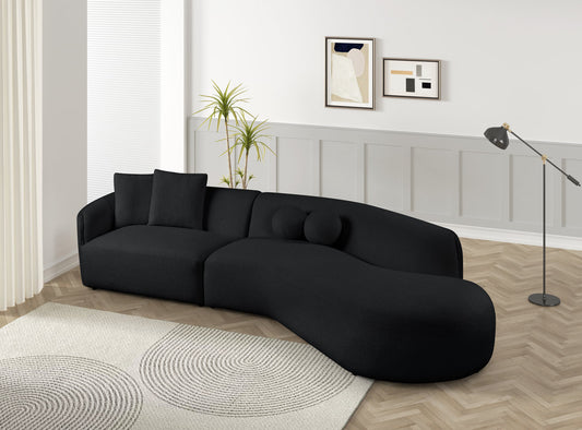 MIA Black Sectional - Pay On Delivery $1,150