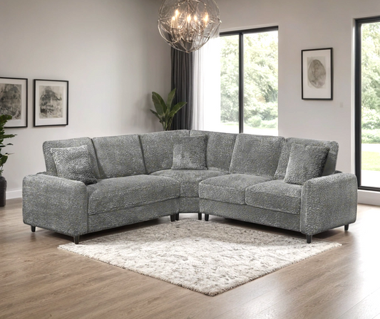 Stella Grey Sectional - Pay On Delivery $810.00